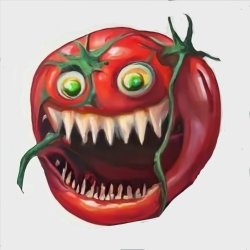 Evil Tomato Meme Template