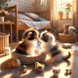 Cute kittens Meme Template