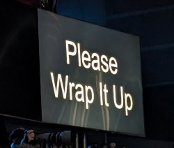 Please wrap it up Meme Template