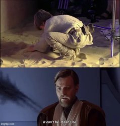 it can't be Meme Template