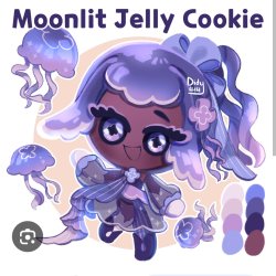 Moonlit Jelly Cookie Fanchild Meme Template
