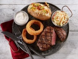 Steak dinner at Montana's Meme Template