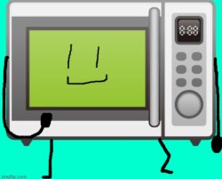 dave the microwave fan made bfb caracter Meme Template