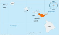 Maui | Hawaii, Map, History, Wildfires, & Facts | Britannica Meme Template