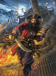Pirate Captain Blackbeard Meme Template