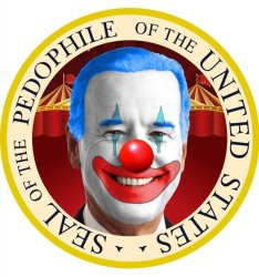 Biden Pedo Clown Seal Meme Template