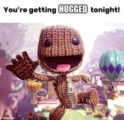 Your getting hugged Tonight Meme Template