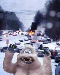 Abominable Snowman Meme Template