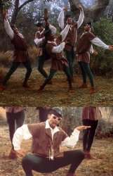 Men In Tights Meme Template