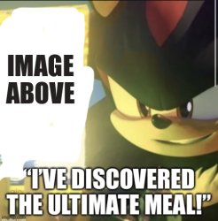 Image above Meme Template