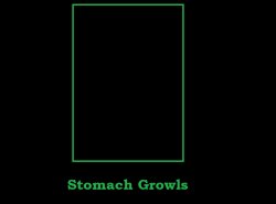 What if stomach growl Meme Template