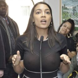 AOC Tits Meme Template
