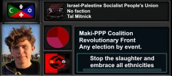 HoI4 TNO Tal Mitnick Israel-Palestine Socialist People's Union Meme Template