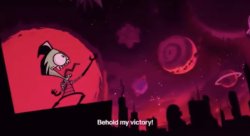 Zim Behold My Victory Meme Template