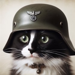 German cat Meme Template