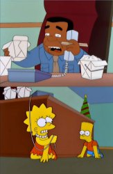 Gary Coleman Simpsons Meme Template