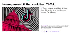 TikTok ban Meme Template