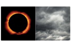 Solar Eclipse - Hope vs Reality Meme Template