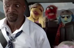 Terry Crews With The Muppets Meme Template