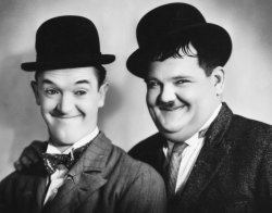 Laurel & Hardy Meme Template