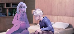 Elsa Pregnant Meme Template