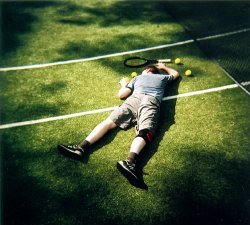 tennis player dies Meme Template