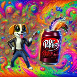 Dobbie dog Dr Pepper Meme Template