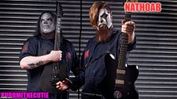 nathoab (jim root) and KuromiTheCutiE (mick thomson) shared temp Meme Template