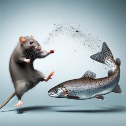 rat vs trout Meme Template