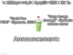 Blook's March announcement Meme Template