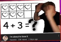 Aeonair is about to lost it Meme Template