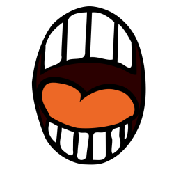 AHH Mouth Meme Template