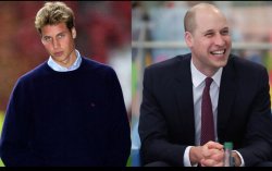 Prince William before and after Meme Template