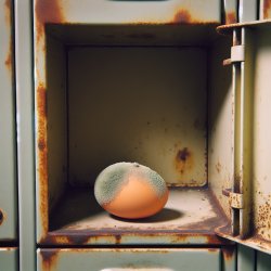 mouldy egg in school locker Meme Template