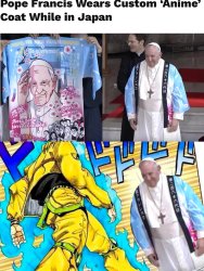 pope Meme Template