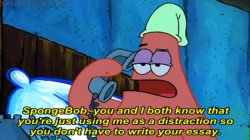 patrick on the phone Meme Template