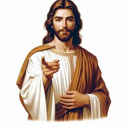 jesus christ pointing at you Meme Template