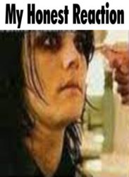 Gerard Way Honest Reaction Meme Template