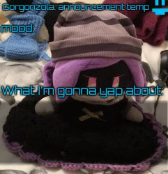 Gorgonzola. temp :)) Meme Template