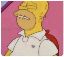 Homer Simpson F Meme Template