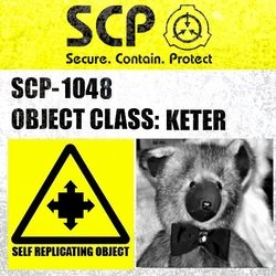 SCP-1048 Label Meme Template