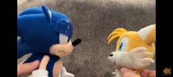 Angry sonic and tails Meme Template