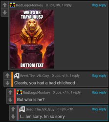 Whos Dr Trayaurus Meme Template