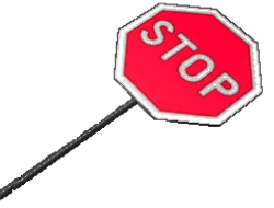 Lethal Company stop sign Meme Template