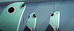 fishies in suits Meme Template