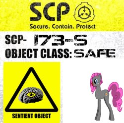 SCP-173-S Label Meme Template