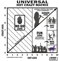 Hot Crazy Matrix Meme Template