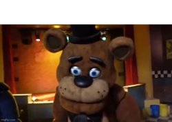 Freddy looking down Meme Template