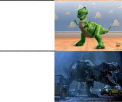 rex dinosaur Meme Template