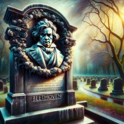 Beethoven Headstone Meme Template